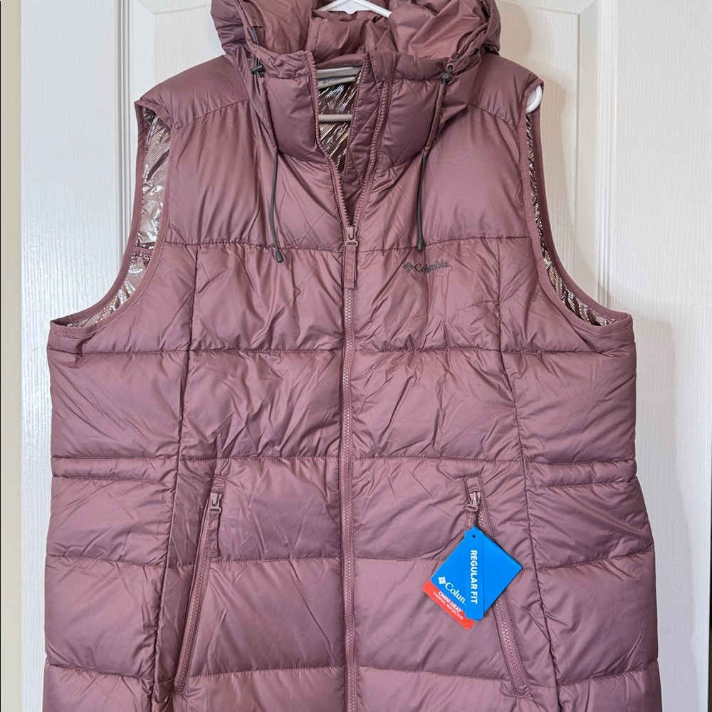 Columbia Pike Lake Long Vest Mauve Pink XXL - Picture 6 of 15